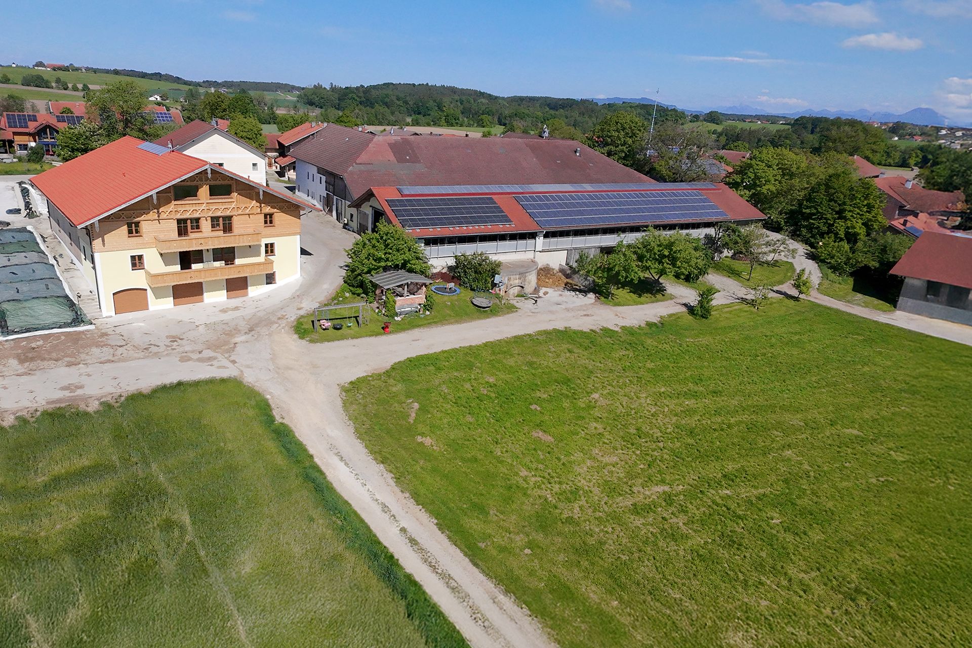 Der Stadlerhof mit Ferienwohnungen und Bauernhof